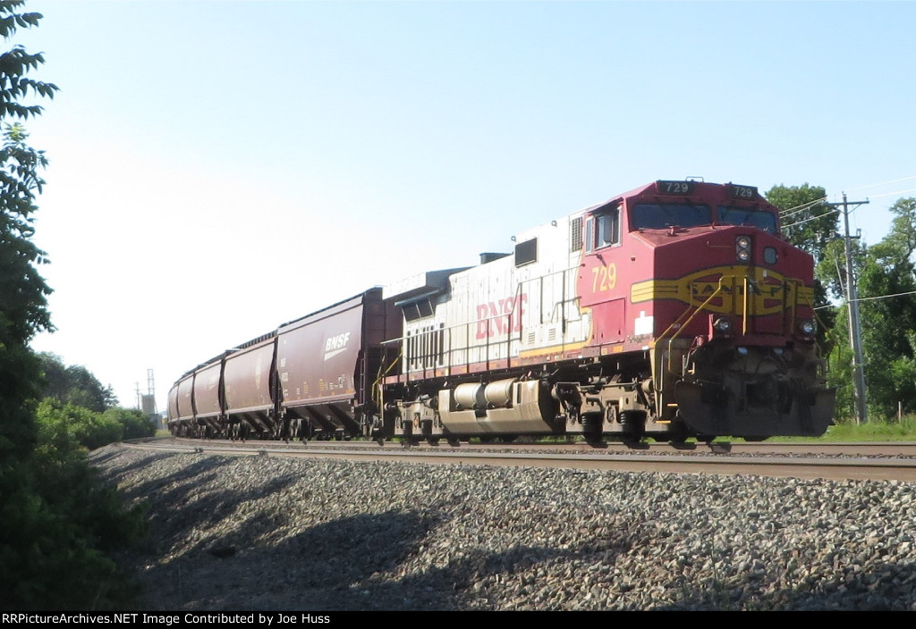 BNSF 729 DPU